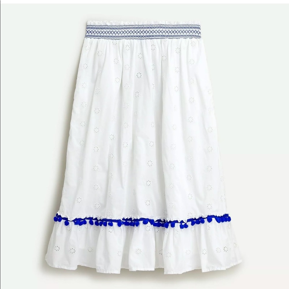 Eyelet midi skirt - Brand New